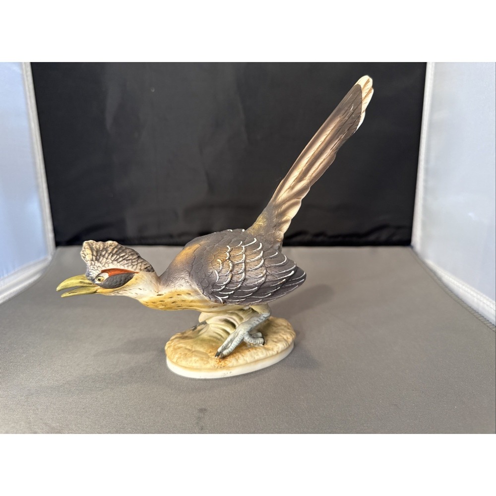 Lefton China "Road Runner" Bird Figurine KW3209 Hand Painted Japan